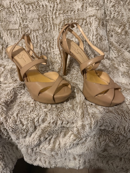 Jessica Simpson Shoes - Jessica Simpson’s Beverlie Open-Toe Platform Stiletto Sandals